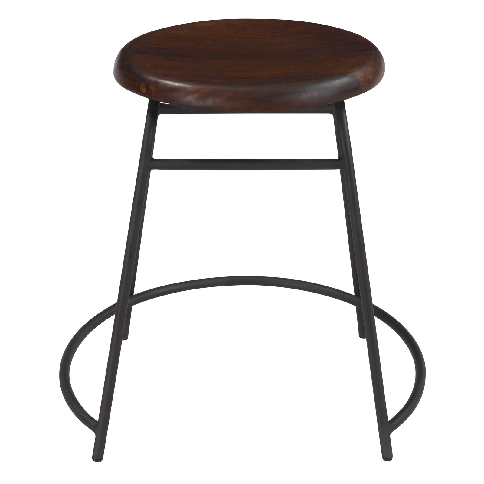 acheter tabouret assise bois fonce