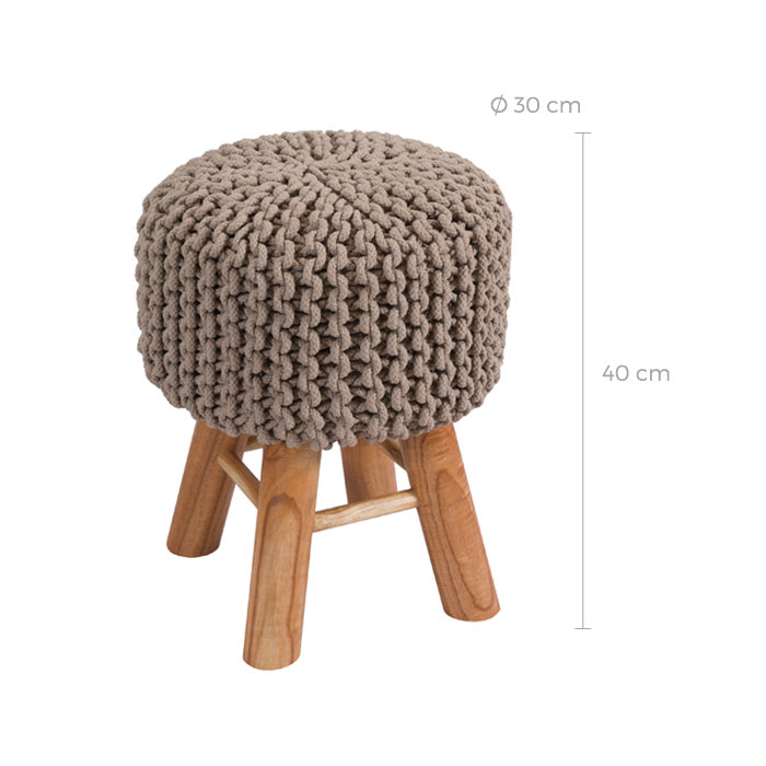 acheter tabouret d appoint pieds bois fonce