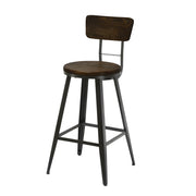 acheter tabouret de bar confort bois metal