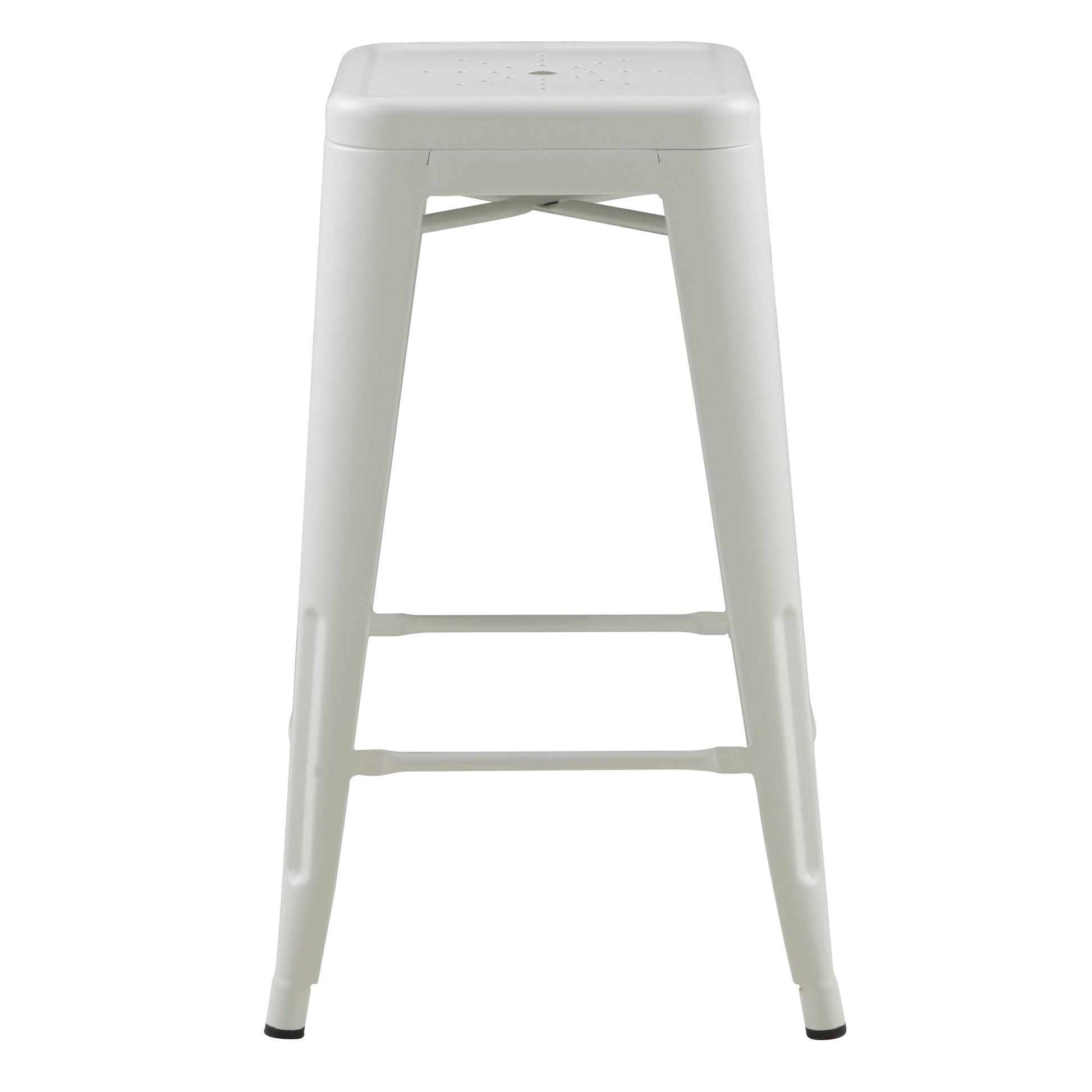 acheter tabouret de bar indus metal blanc