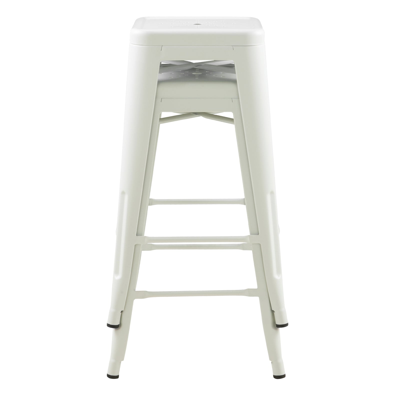 acheter tabouret de bar industriel blanc