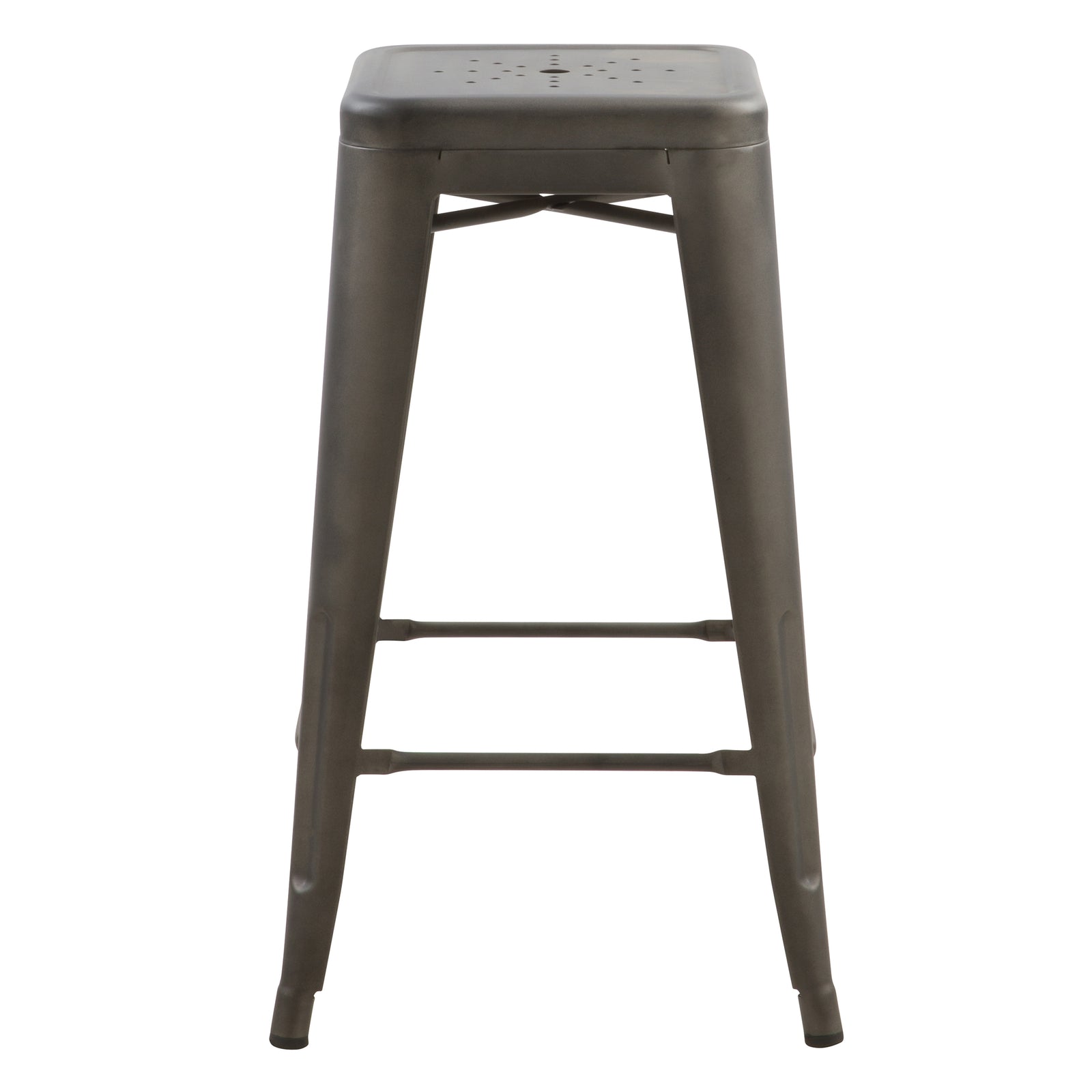 acheter tabouret de bar industriel gris mat