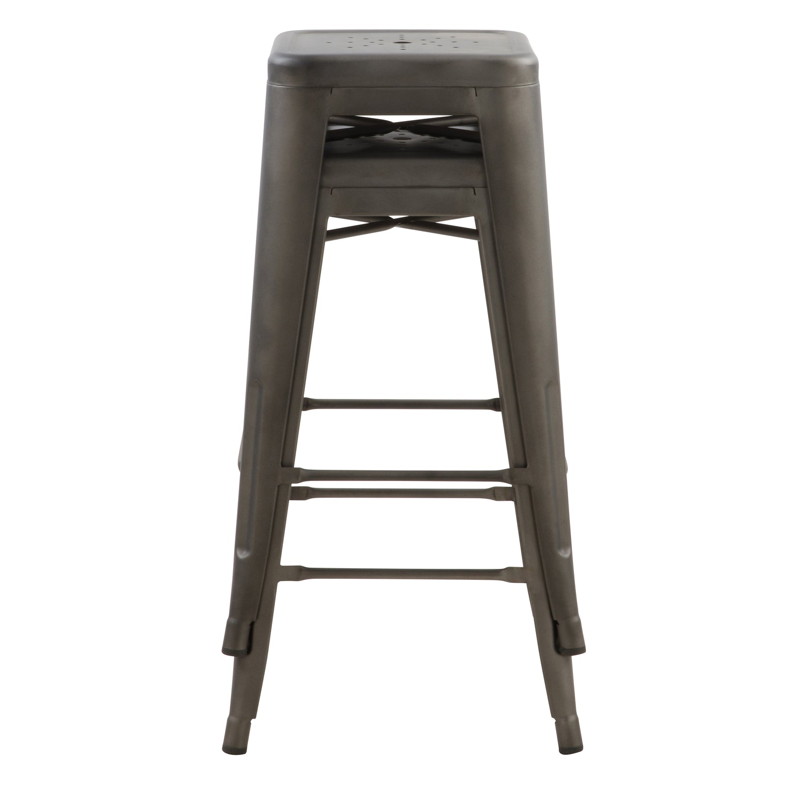 acheter tabouret de bar mat gris