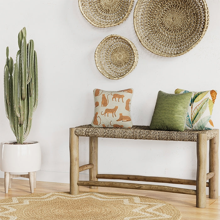 acheter tapis rond naturel ethnique