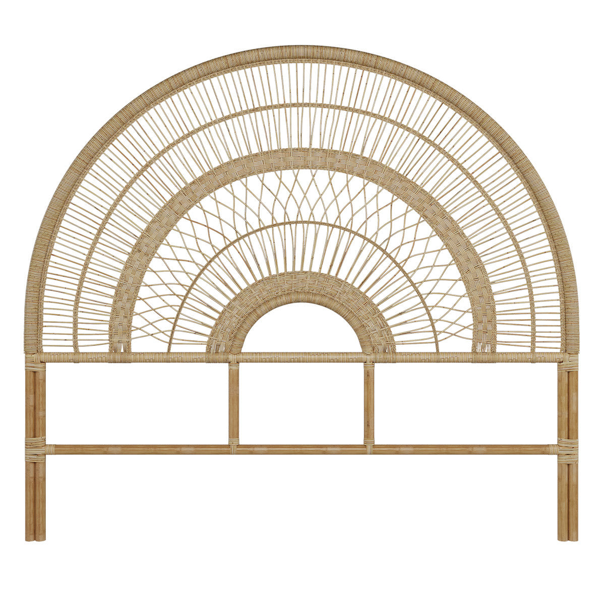 acheter tete de lit asteria en rotin 140 cm