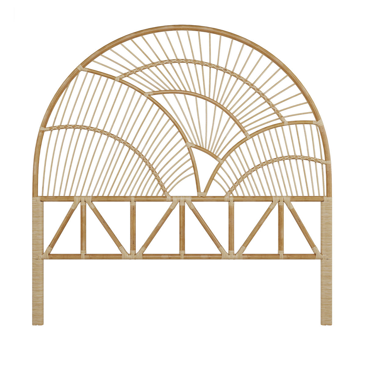 acheter tete de lit en rotin 140 cm selene