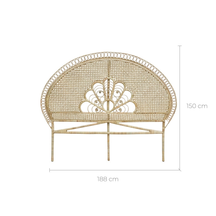 acheter tete de lit ethnique 188 cm