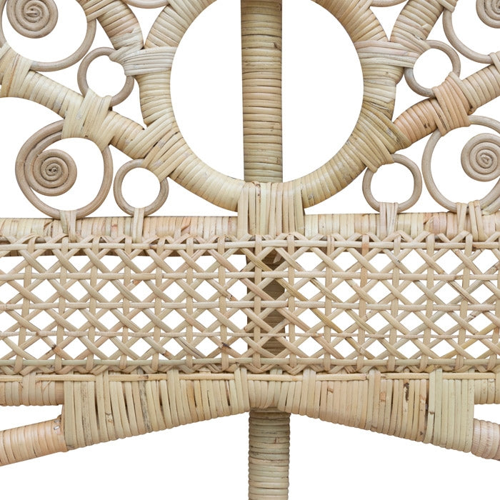 acheter tete de lit rotin 188 cm