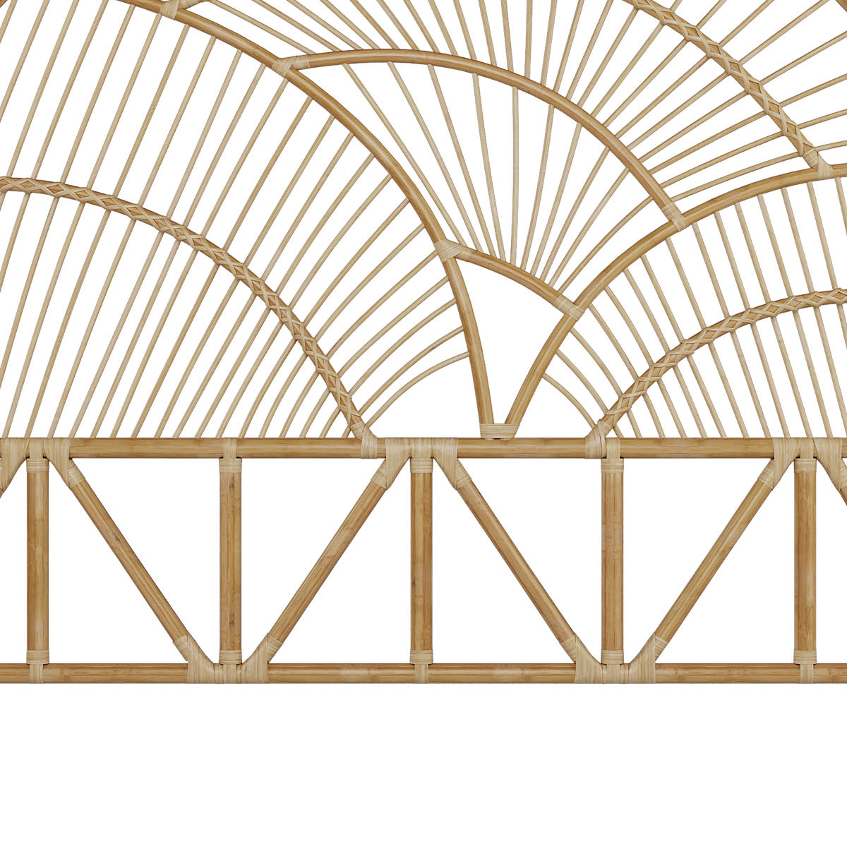 acheter tete de lit selene en rotin 140 cm