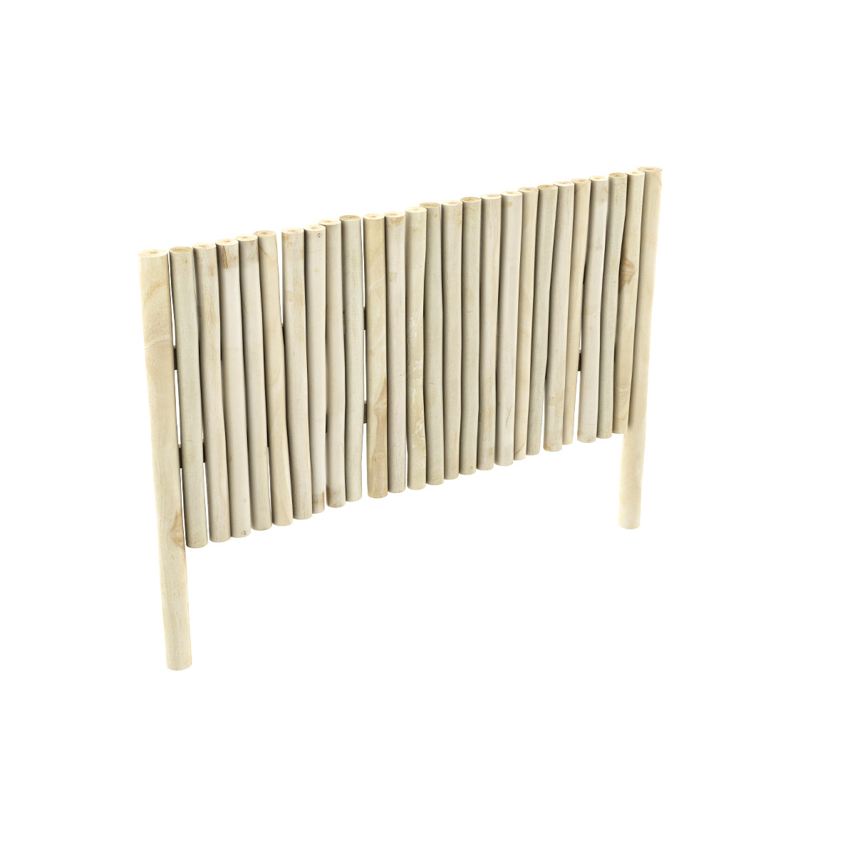 acheter une tete de lit en branche de teck