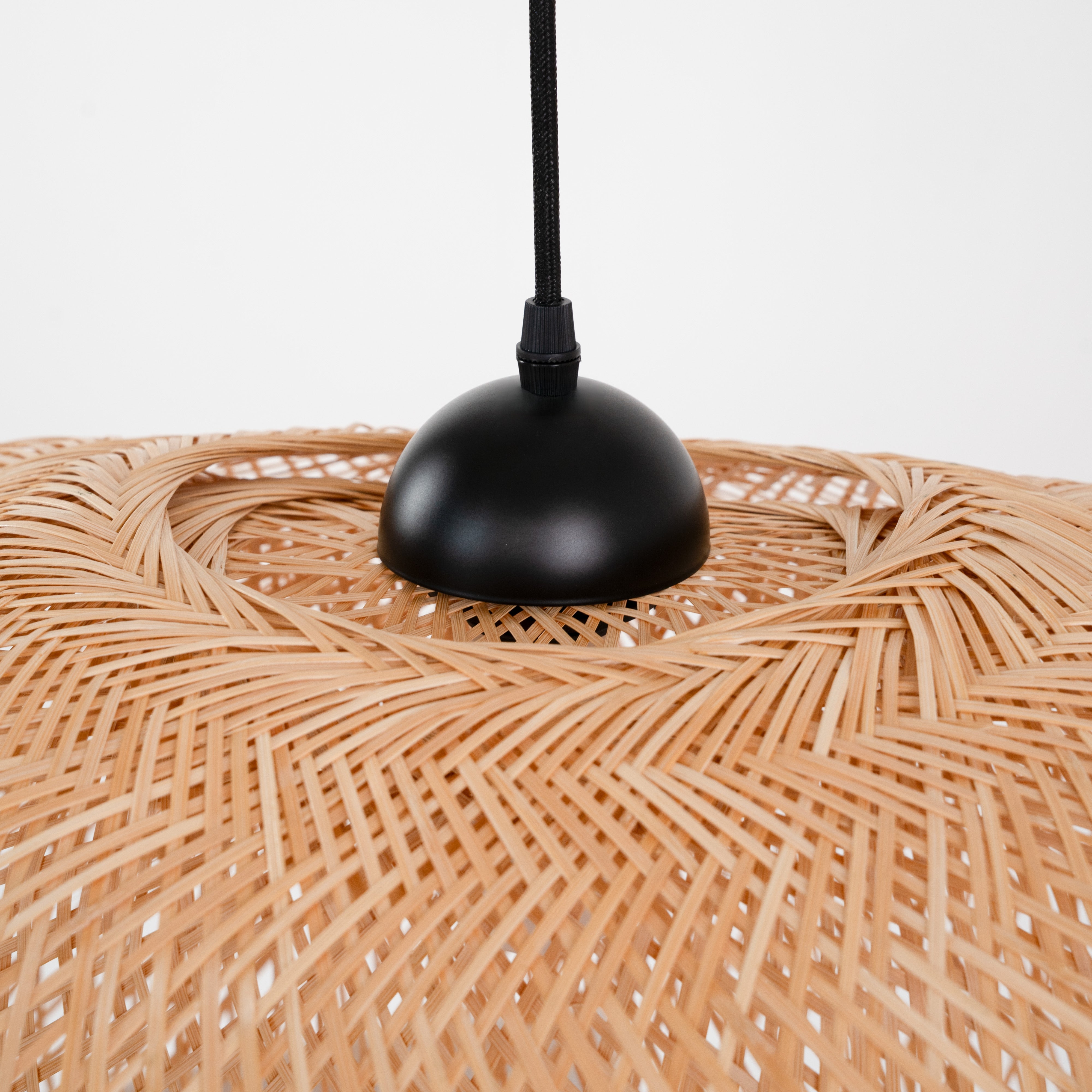 Suspension Anya en bambou naturel D60 cm