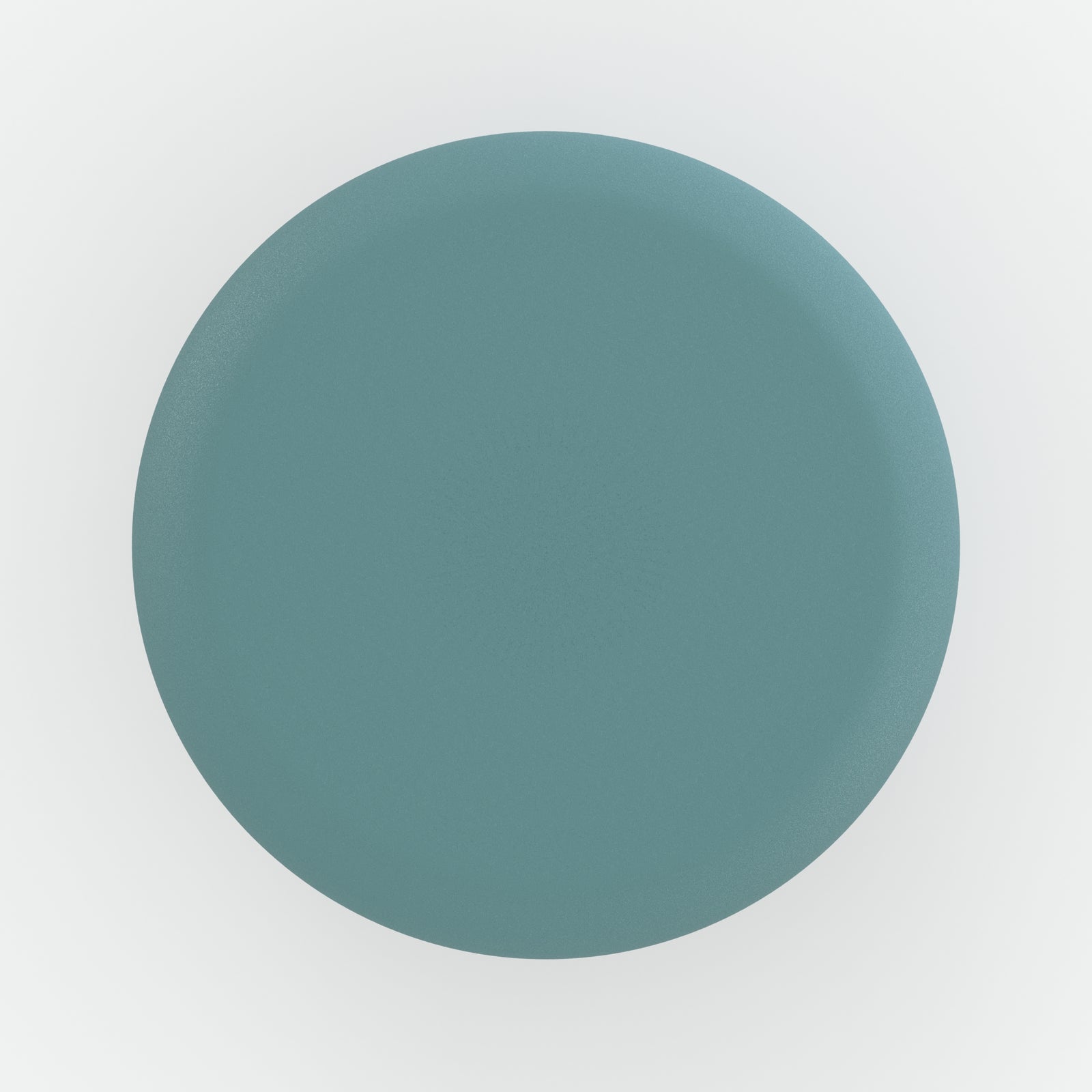 aglae table d appoint ronde en metal bleu