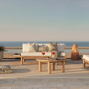 aurland salon de jardin bois de teck ambiance