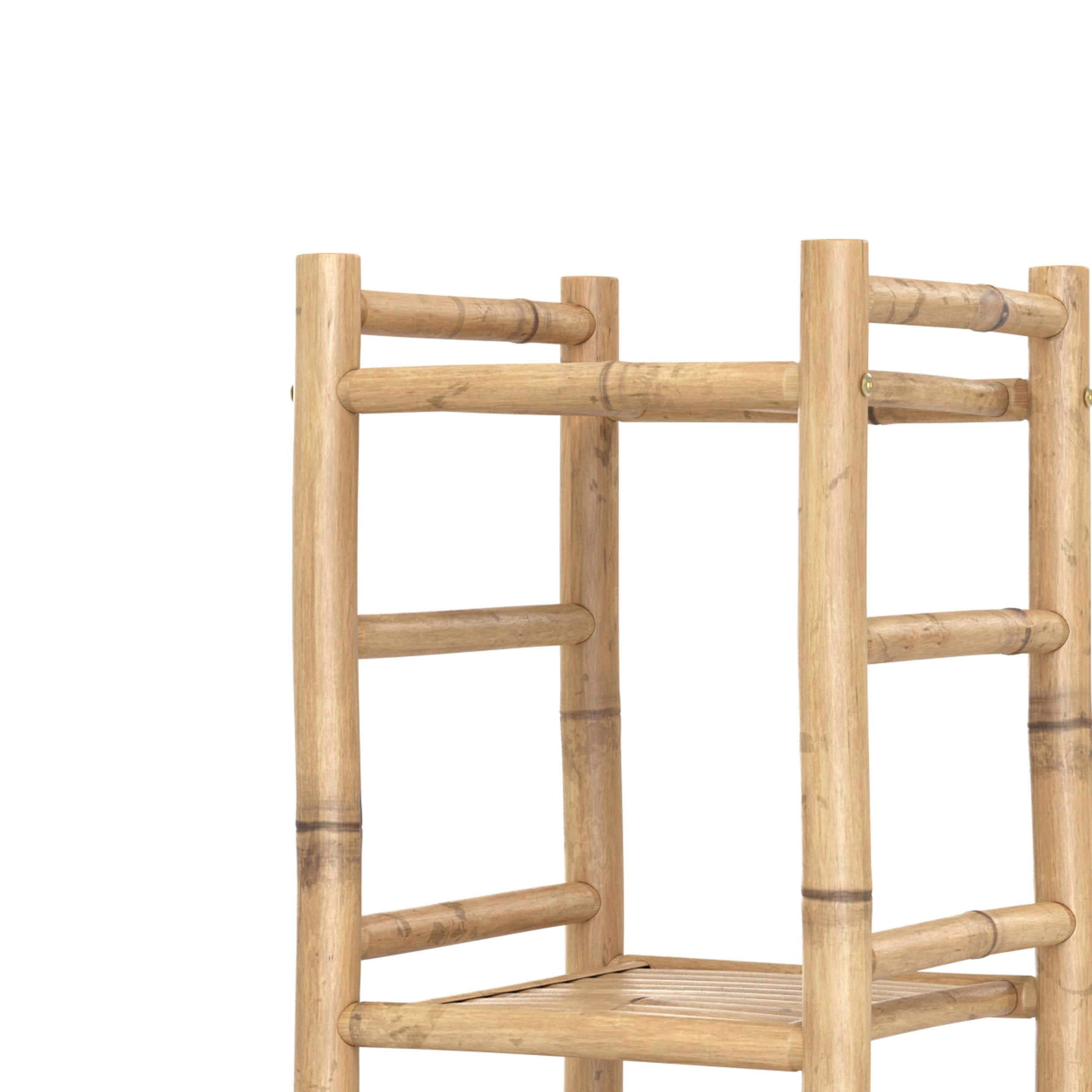 Mensola Bami in bambù, 3 livelli