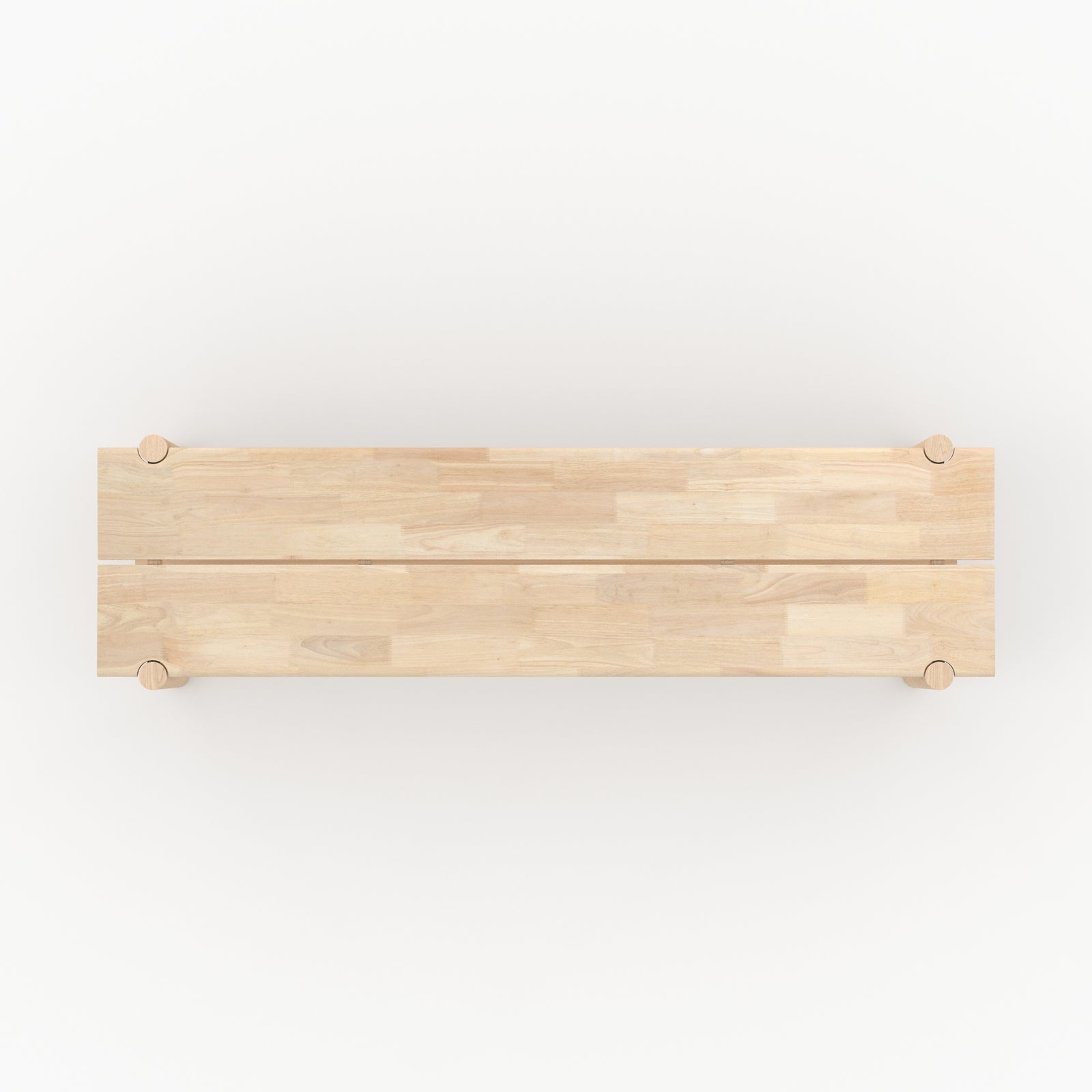 banc 3 places en bois clair suzette