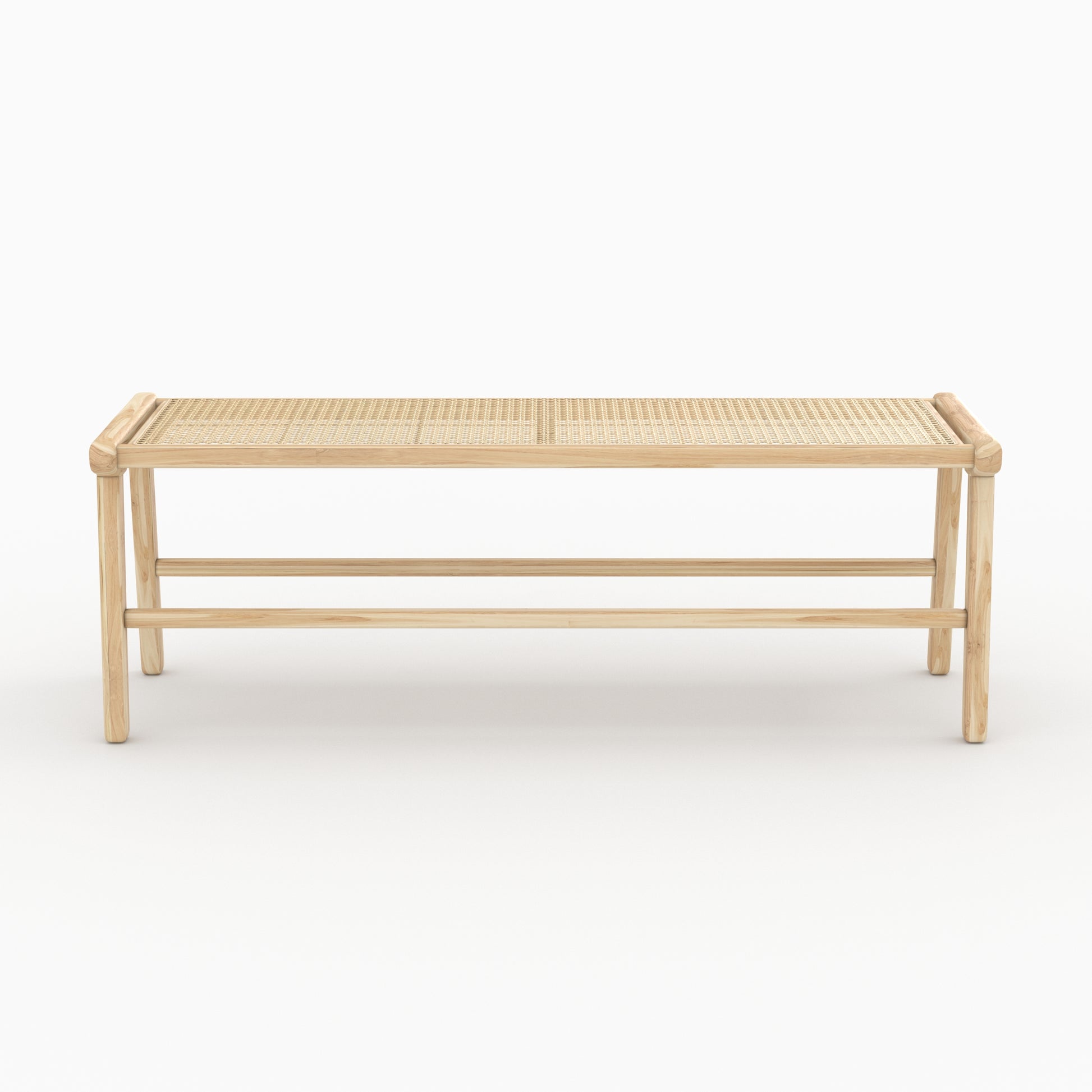 banc kuna 120 cm teck rotin