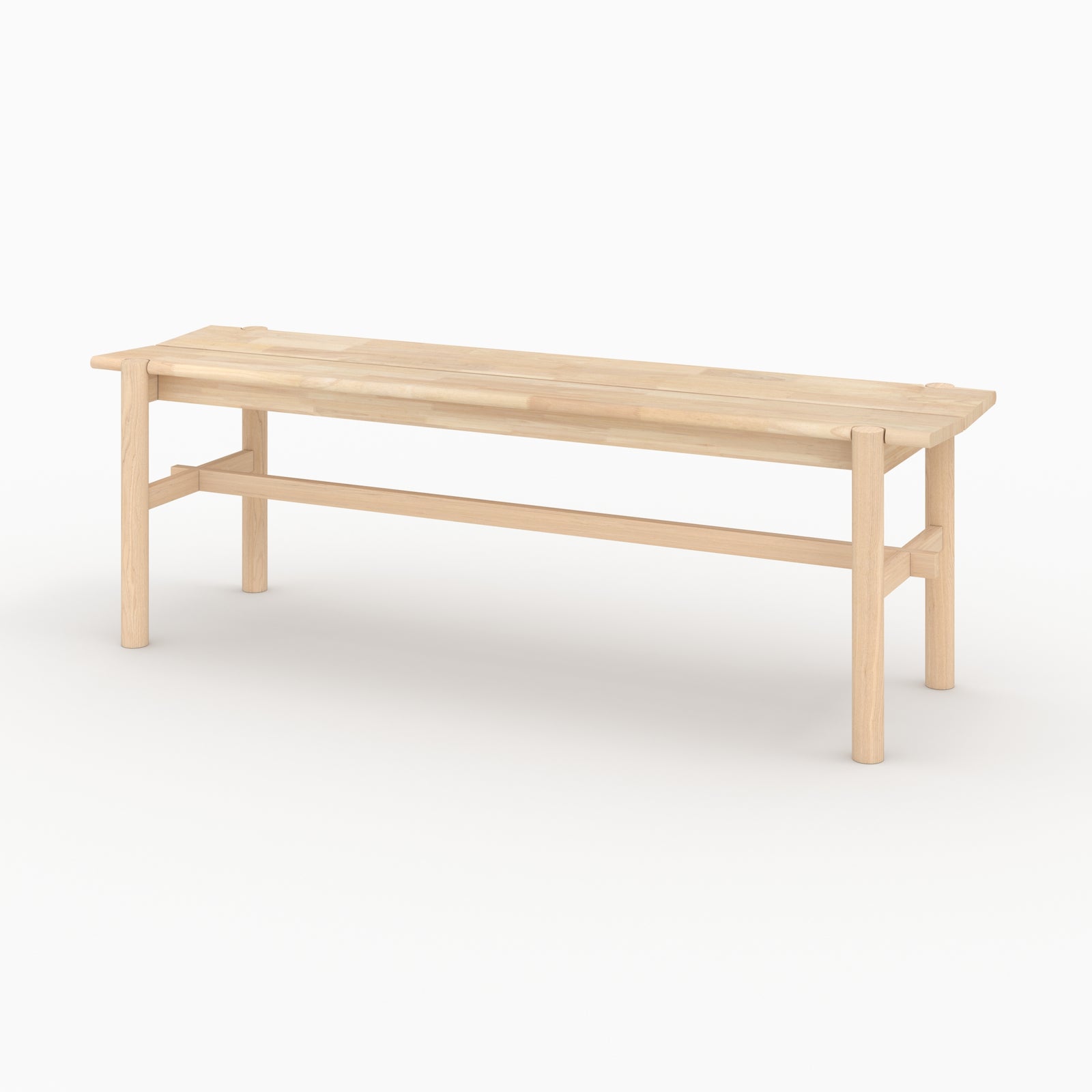 banc suzette 3 places en bois clair rdv deco