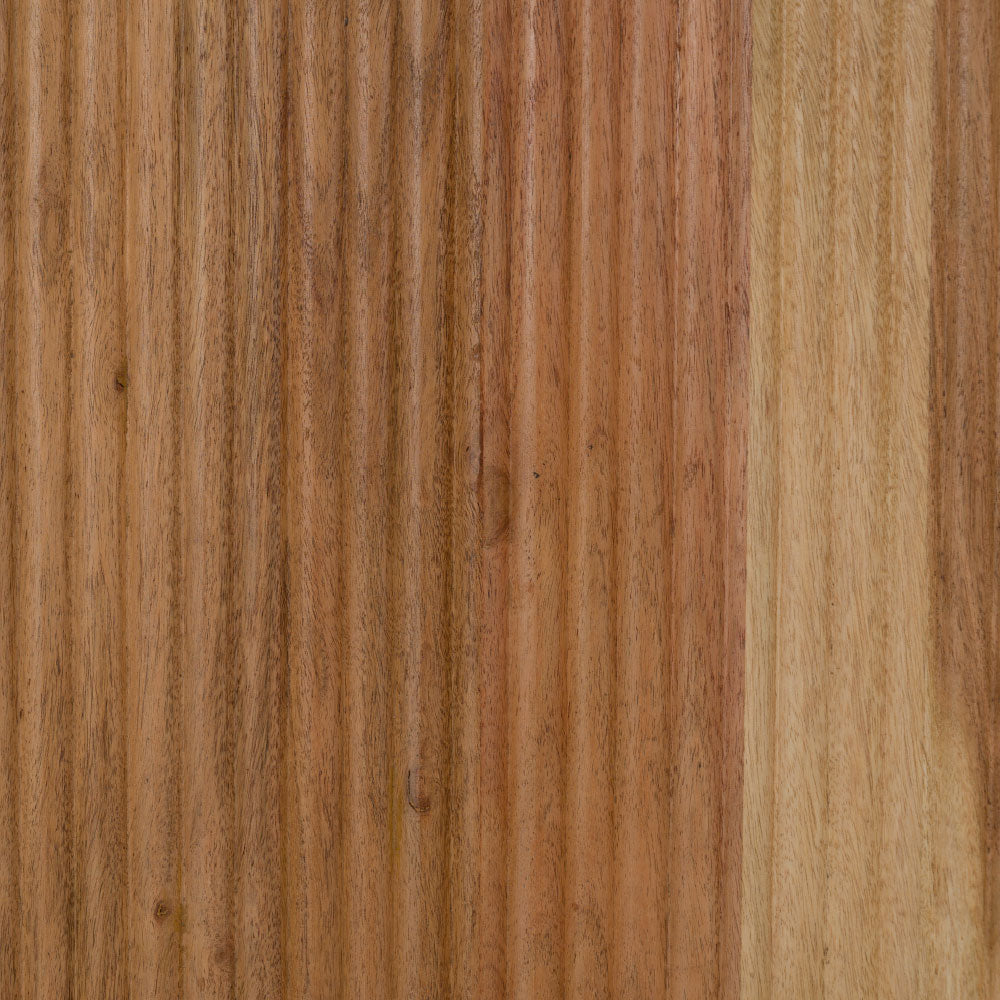 Table rectangulaire June en bois massif d'acacia 6 places