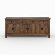 Buffet Mastic en bois 3 portes 4 tiroirs