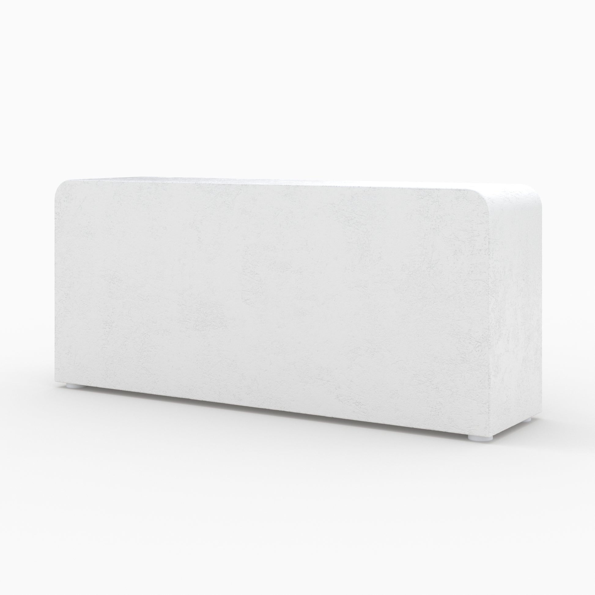 buffet blanc casse en beton multi niches fira