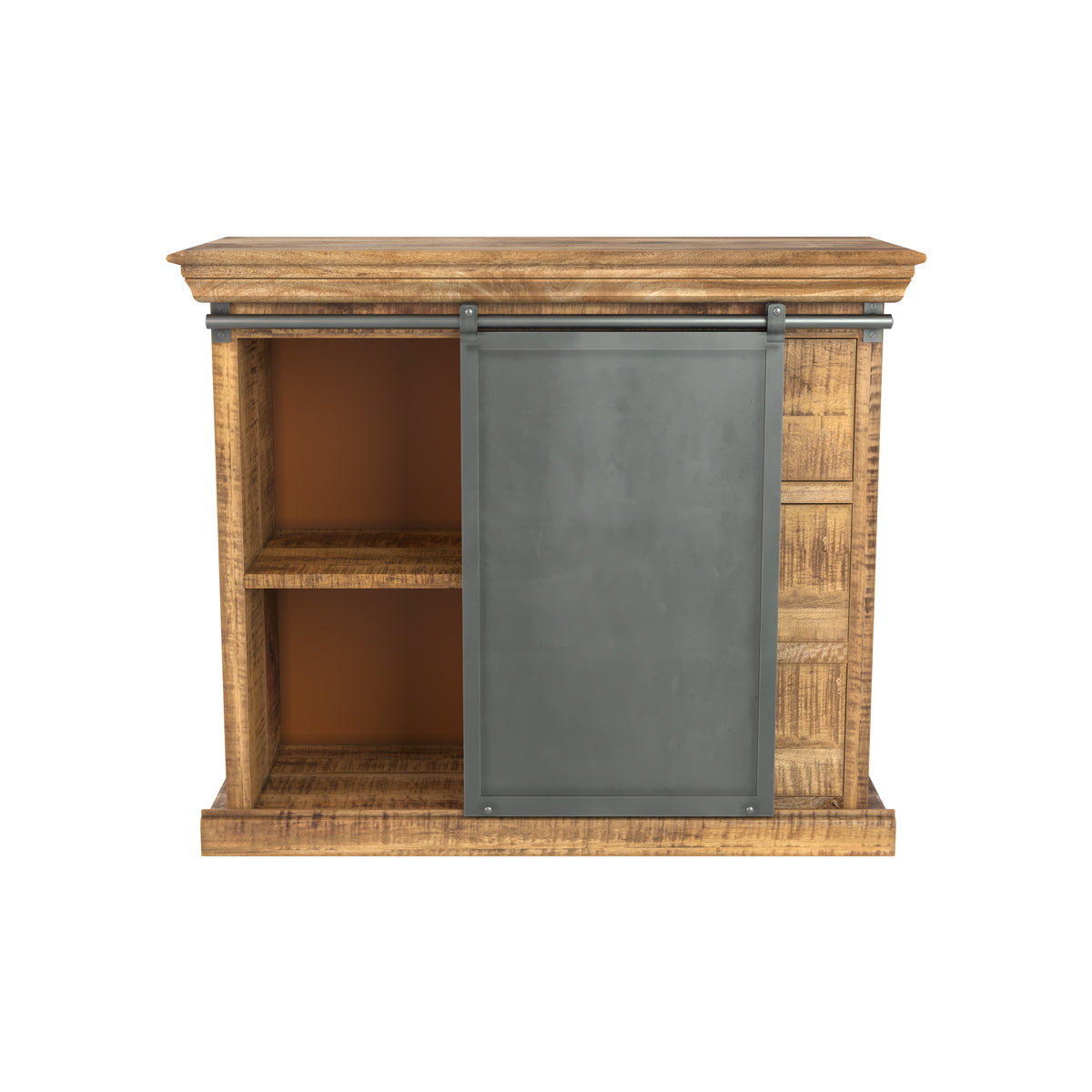 buffet de rangement 1 porte coulissante