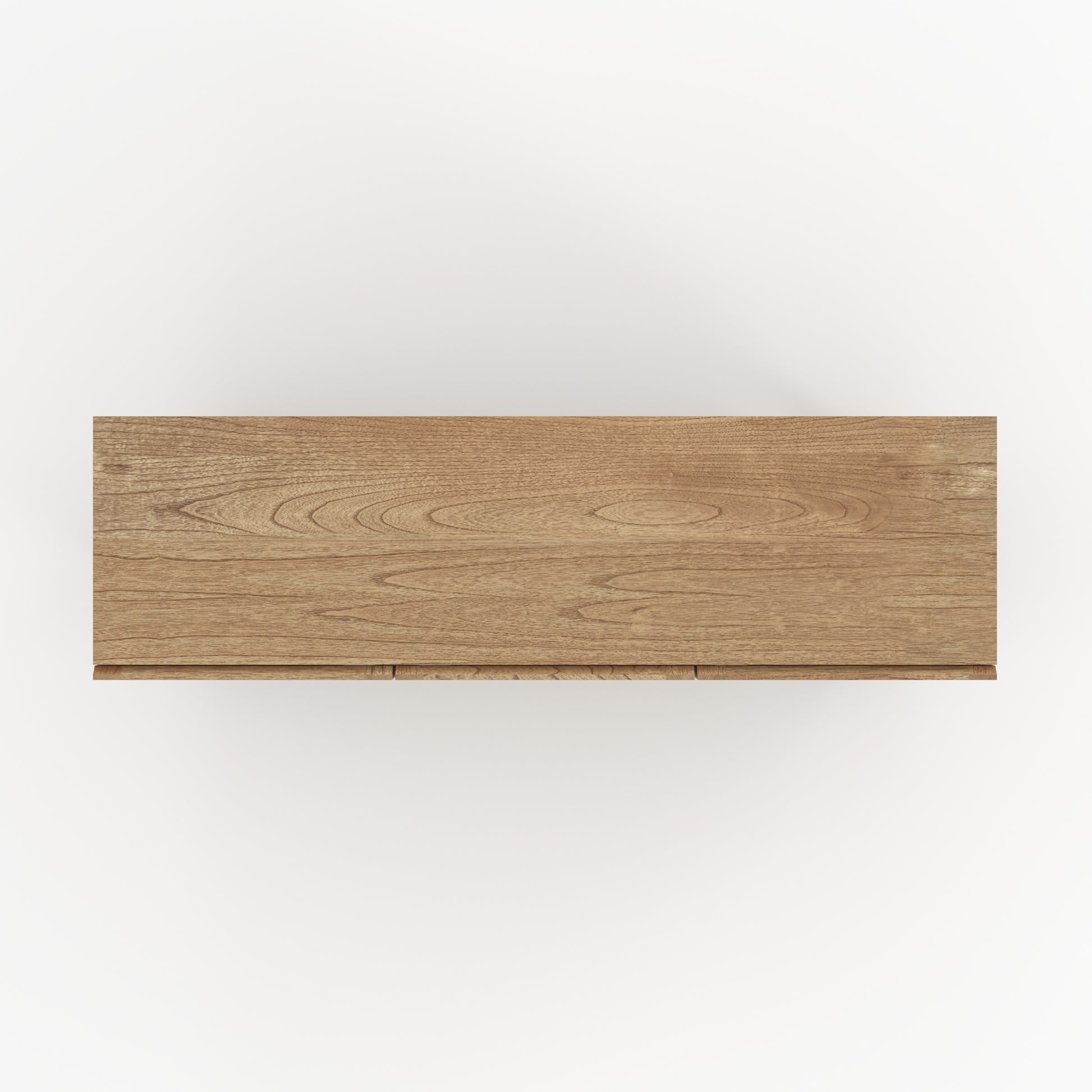 buffet delya en bois de massif mindi et rotin rangement