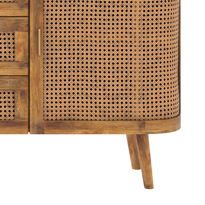 buffet en cannage wendy 2 portes