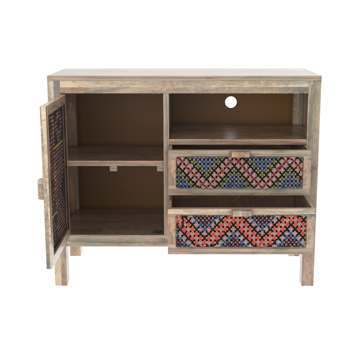 buffet ethnique colore massai