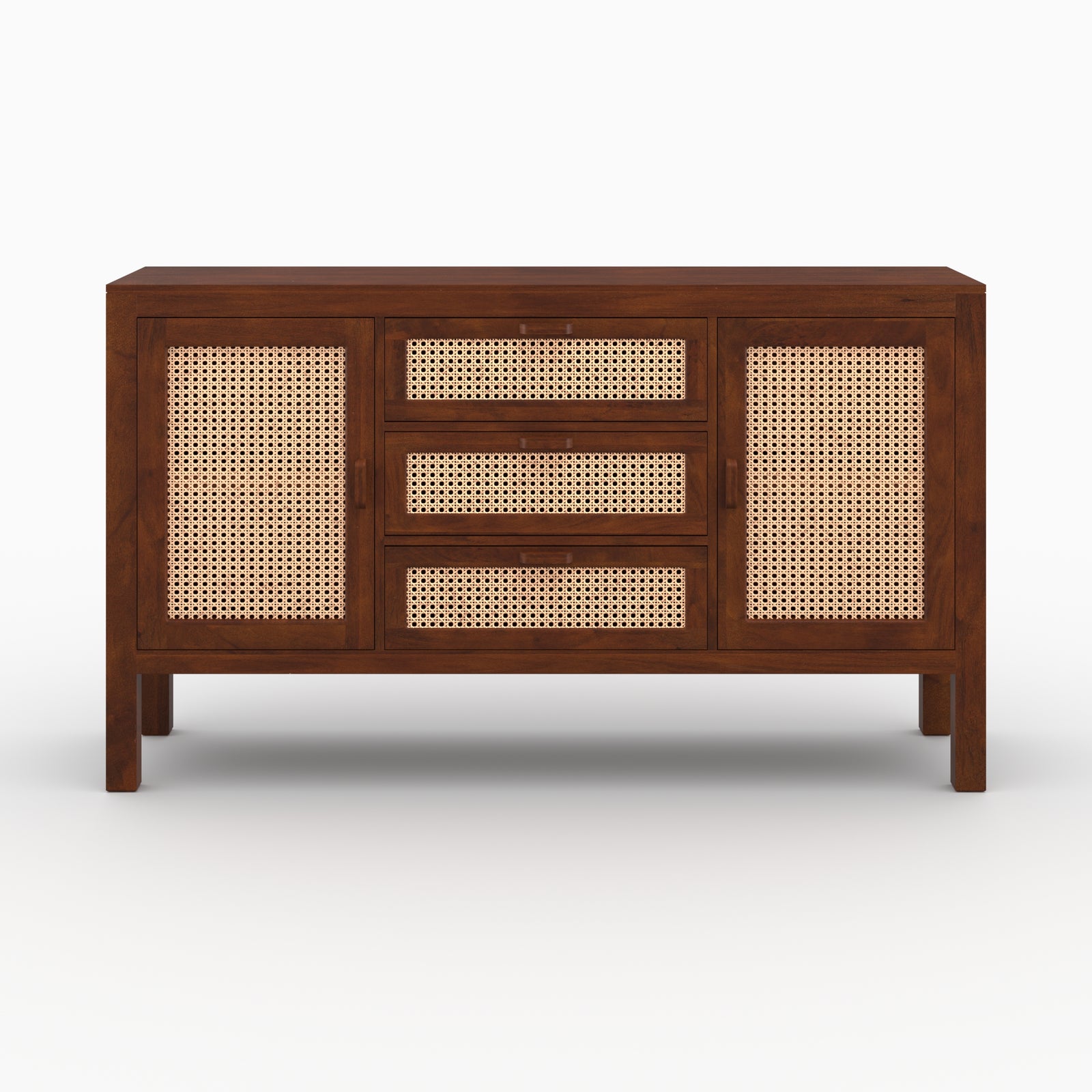 buffet_tiki_style_vintage_cannage_manguier_bois