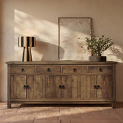 Mastic - Sideboard aus Holz mit 3 Türen und 4 Schubladen