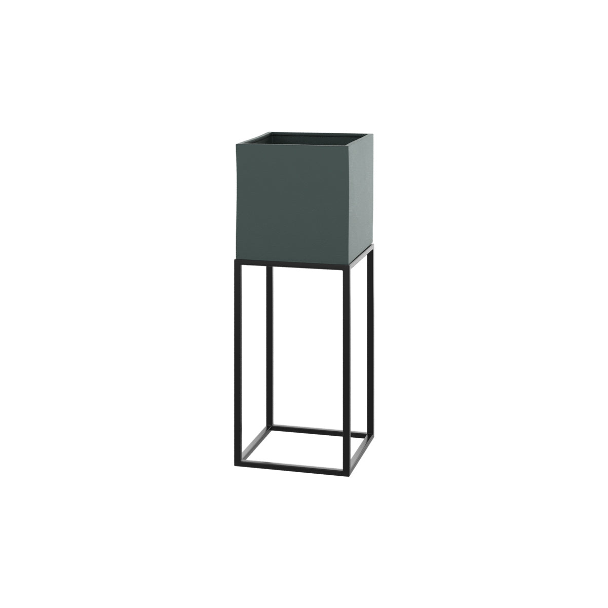 cache pot haut pour terrasse eagle en metal