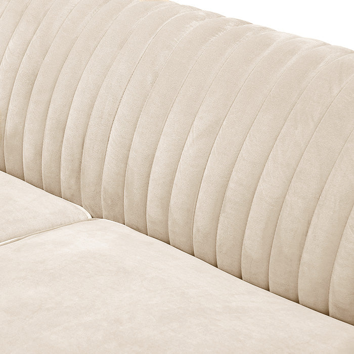 canape 3 places et pieds dore gatsby