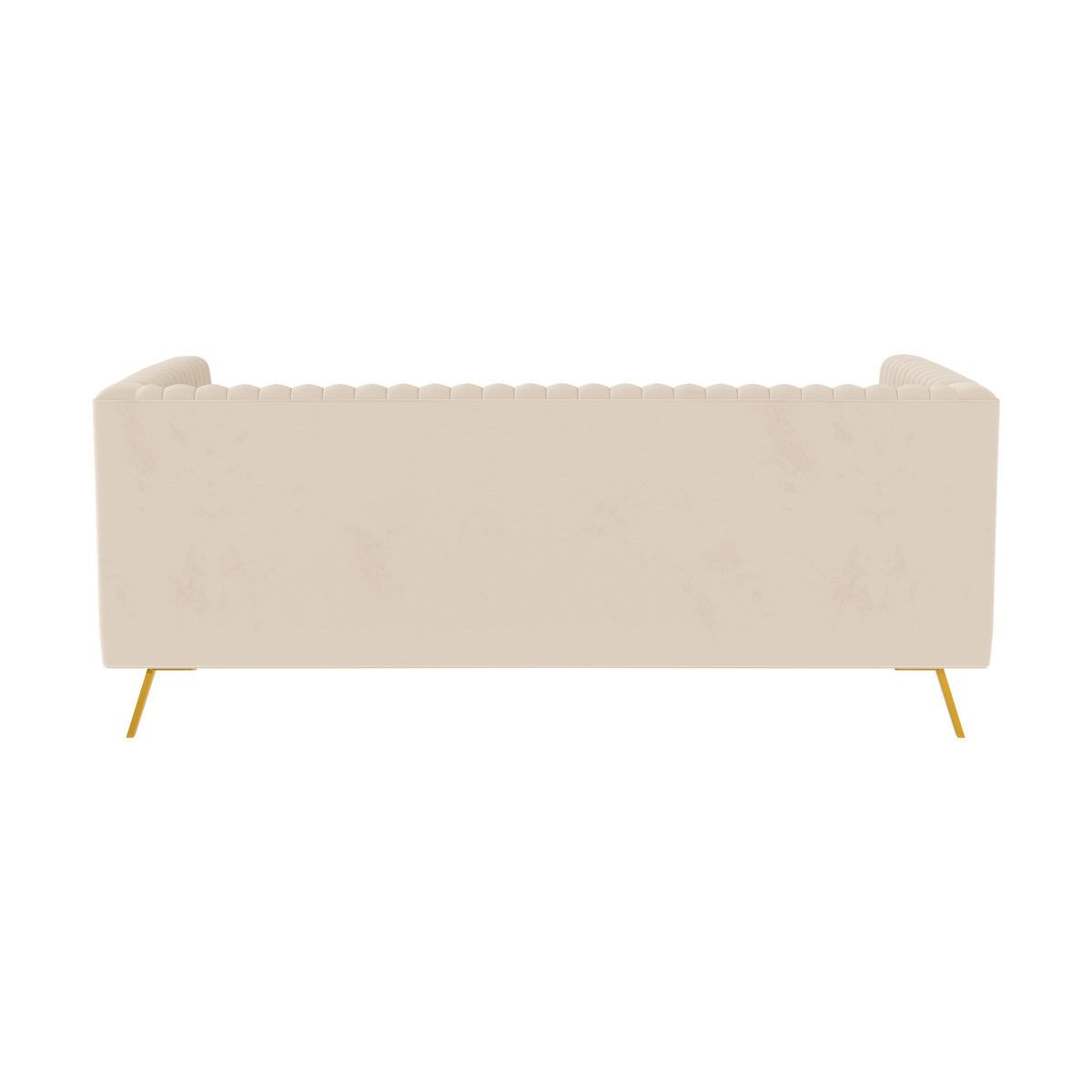 canape beige en velourd gatsby