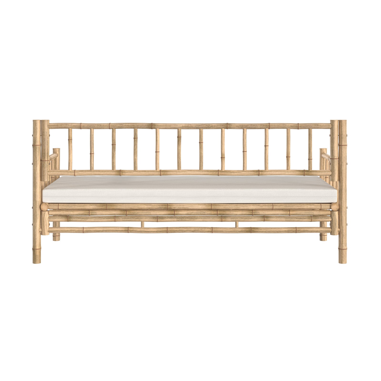 canape de jardin 3 places en bambou vadella