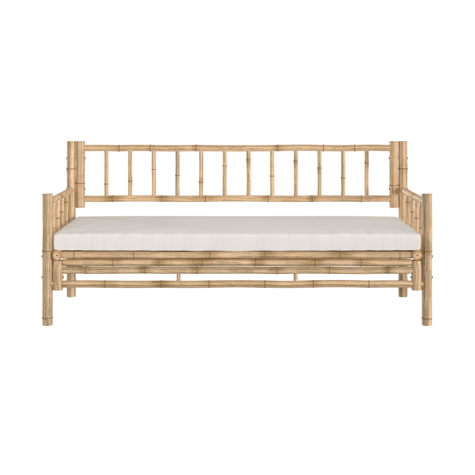 canape de jardin en bambou naturel vadella