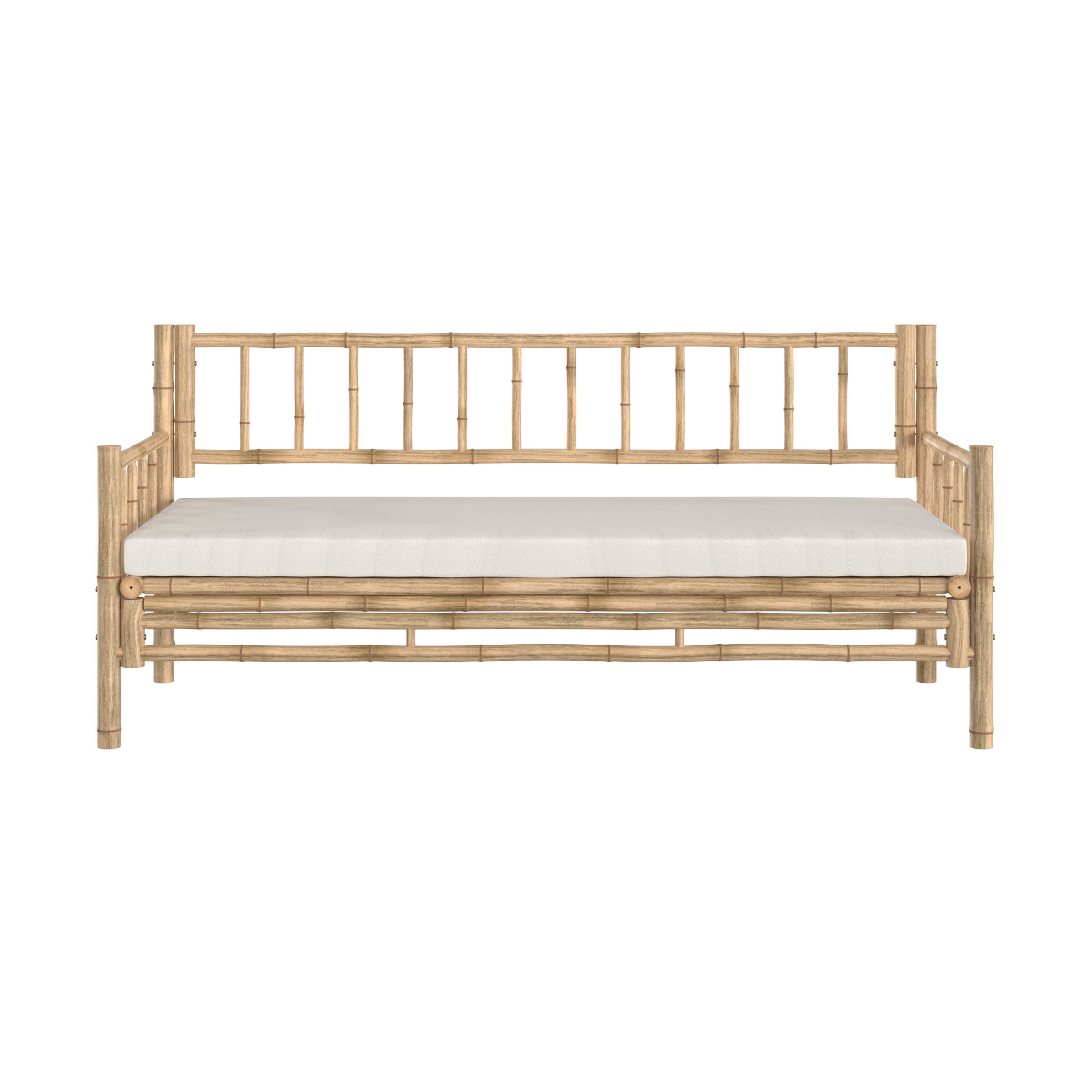 canape de jardin en bambou naturel vadella