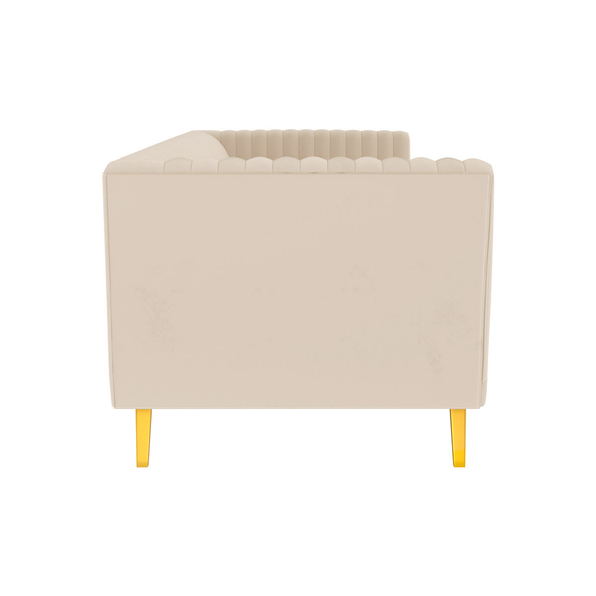 canape en velourd beige gatsby