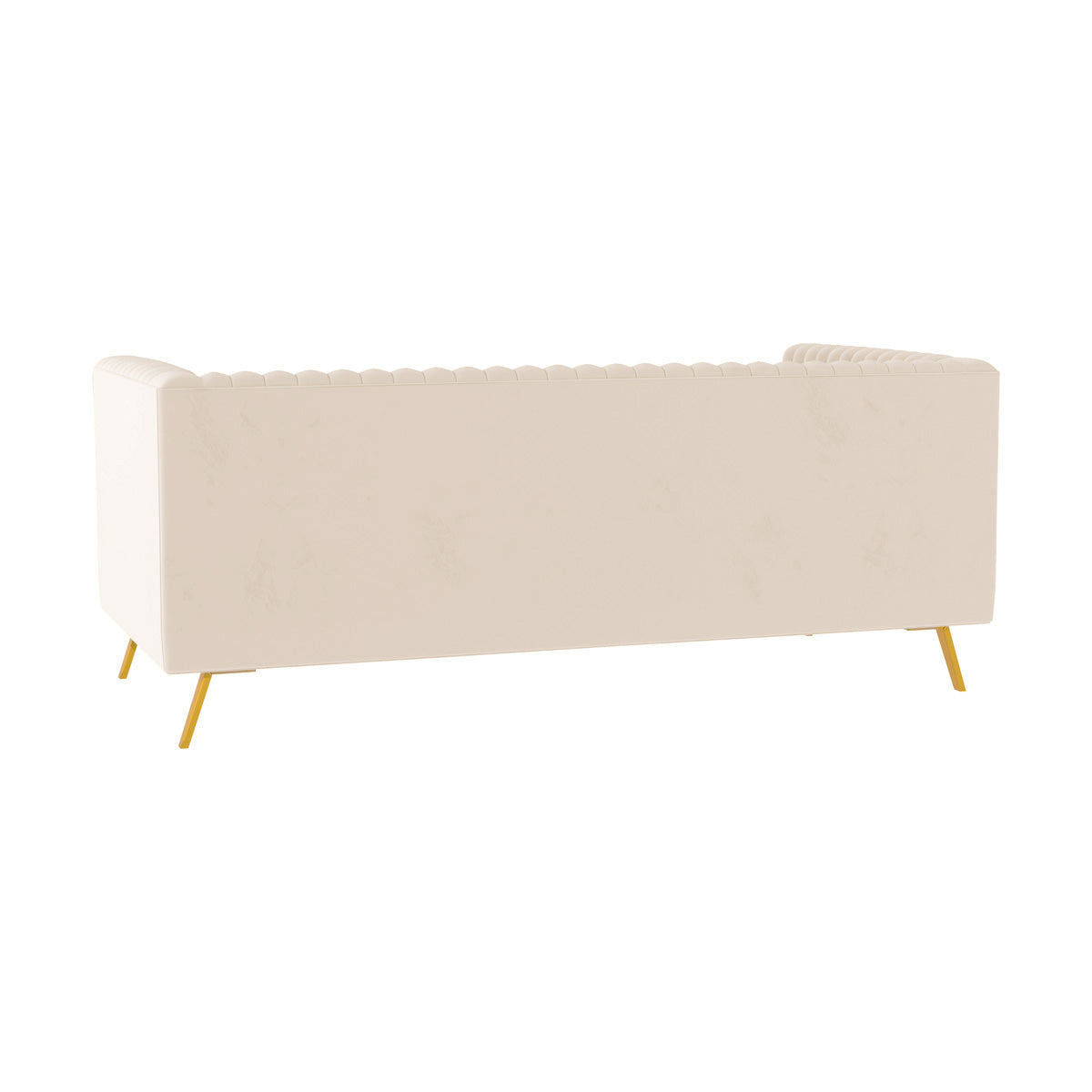 canape gatsby en velourd beige