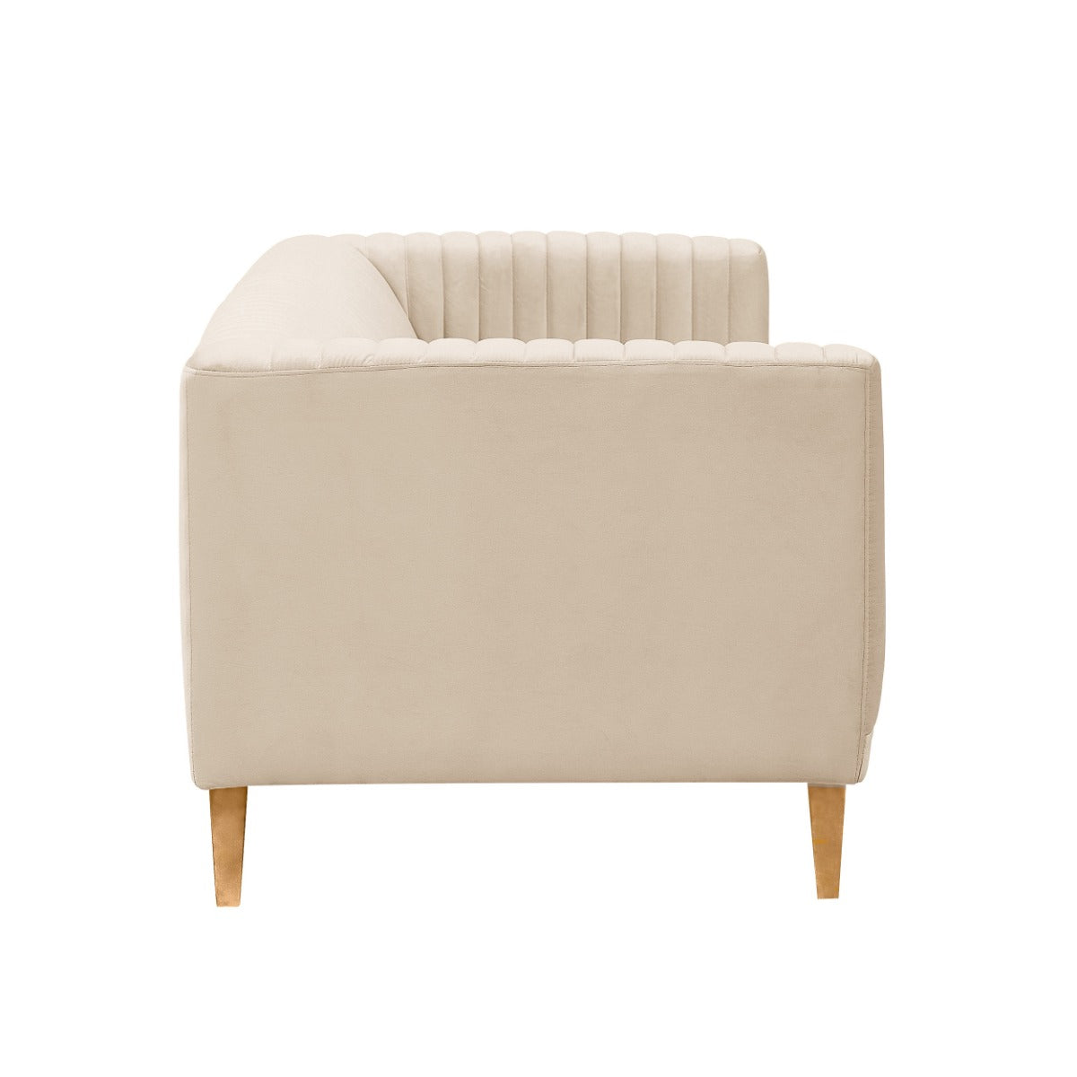 canape gatsby en velours beige