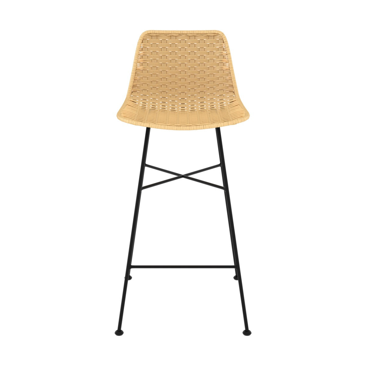 chaise de bar en rotin naturel 65_5 cm maluku