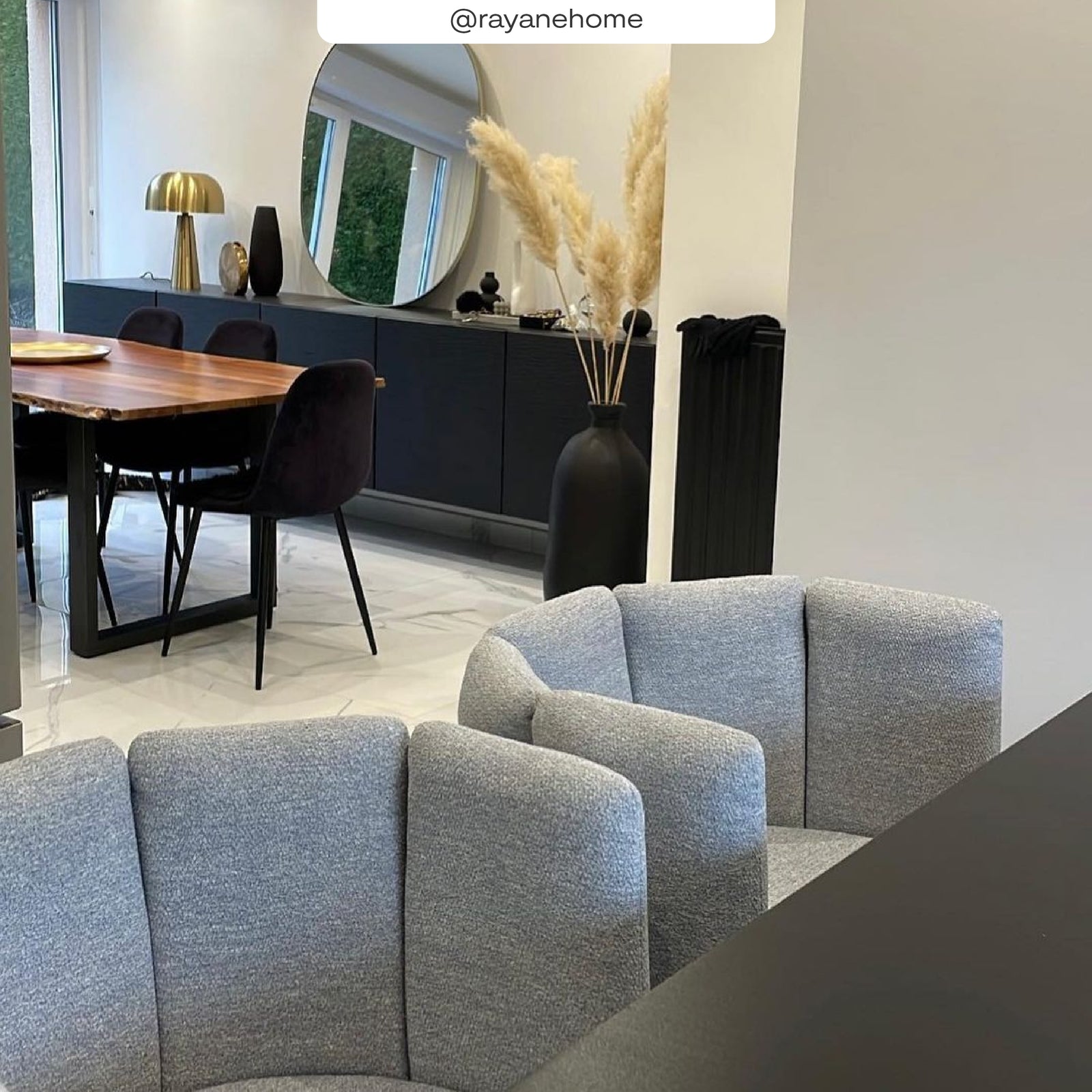 chaise de bar gri pieds noirs metal lot de 2