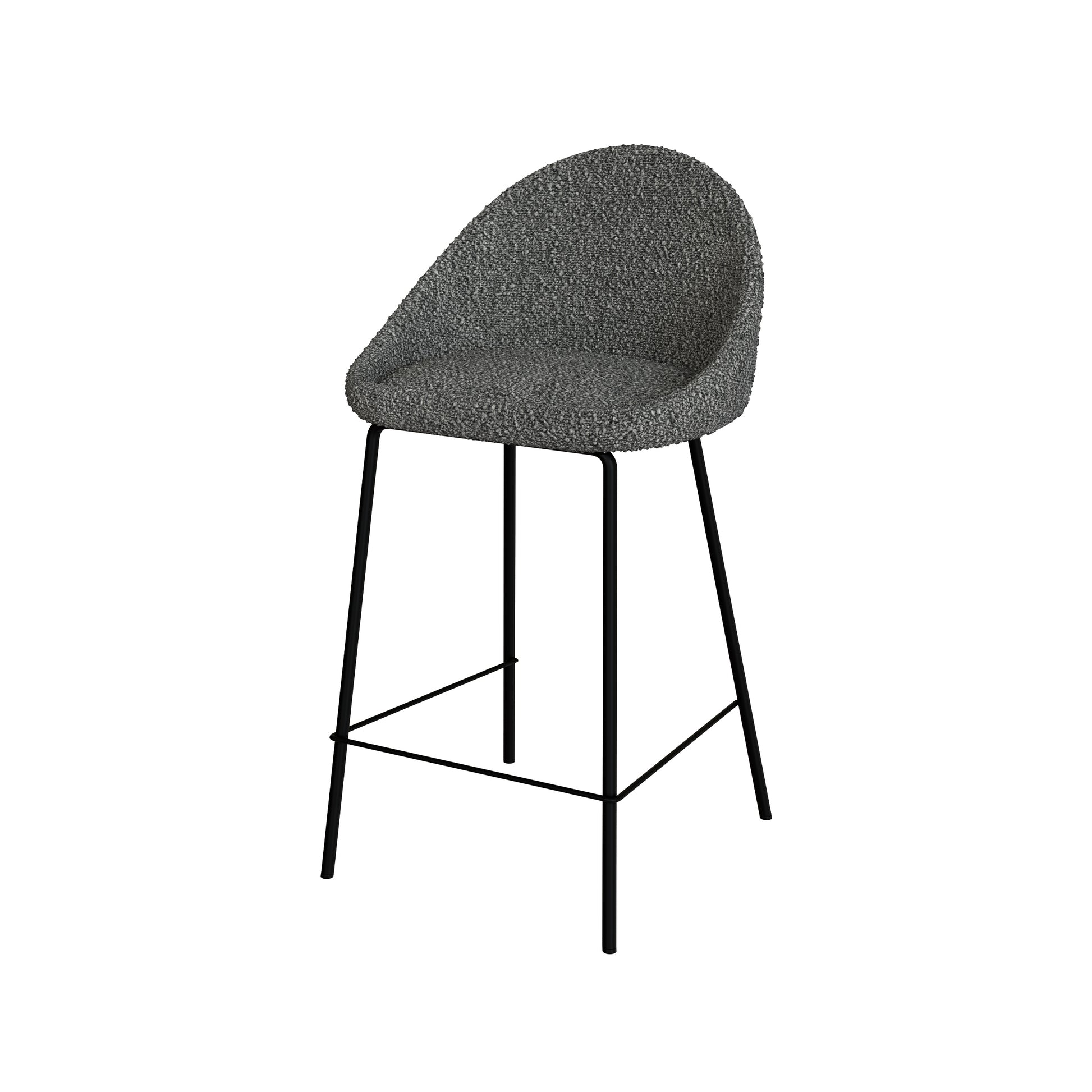 chaise de bar grise 65cm misty
                            