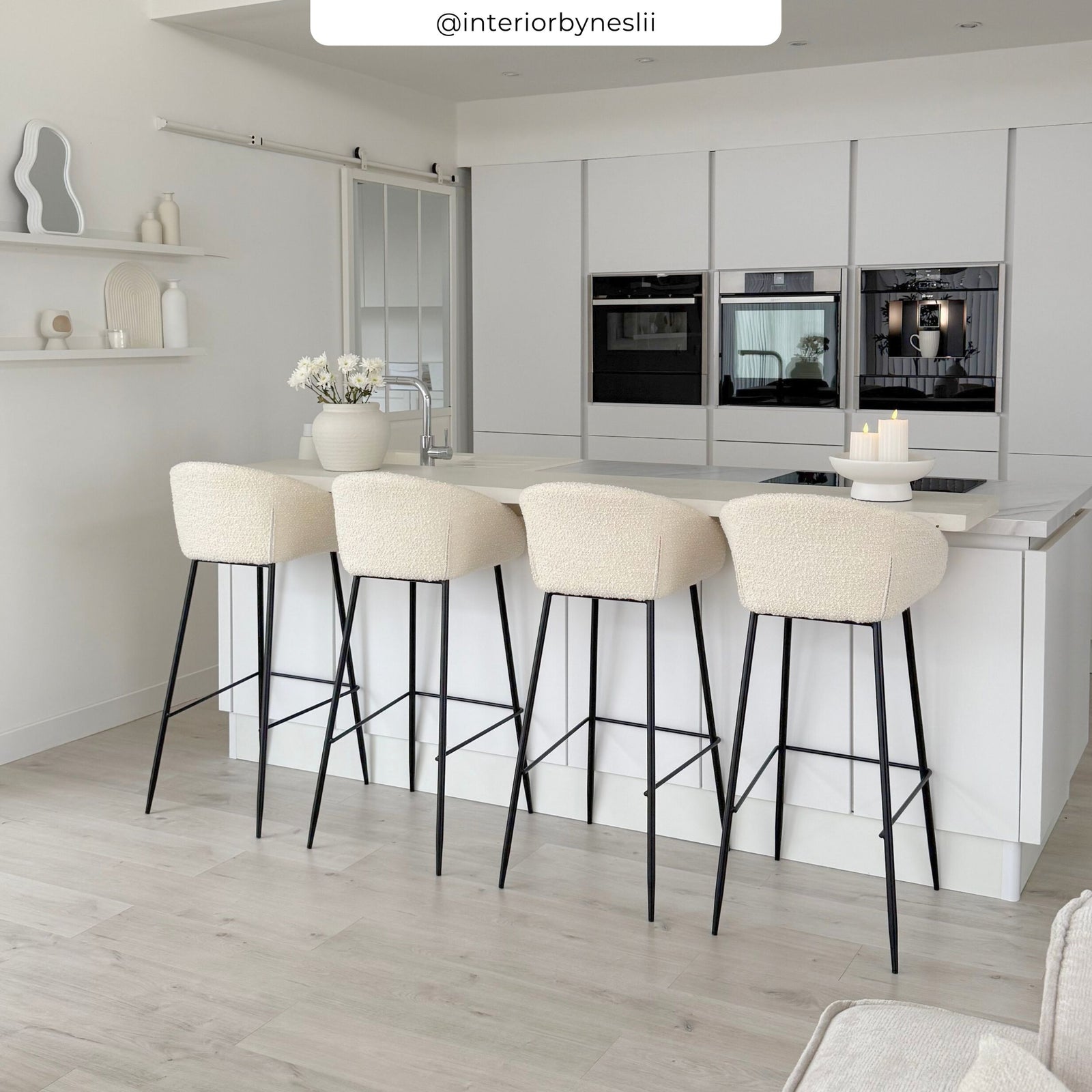 chaise de bar marquise hauteur 75 cm lot de 2