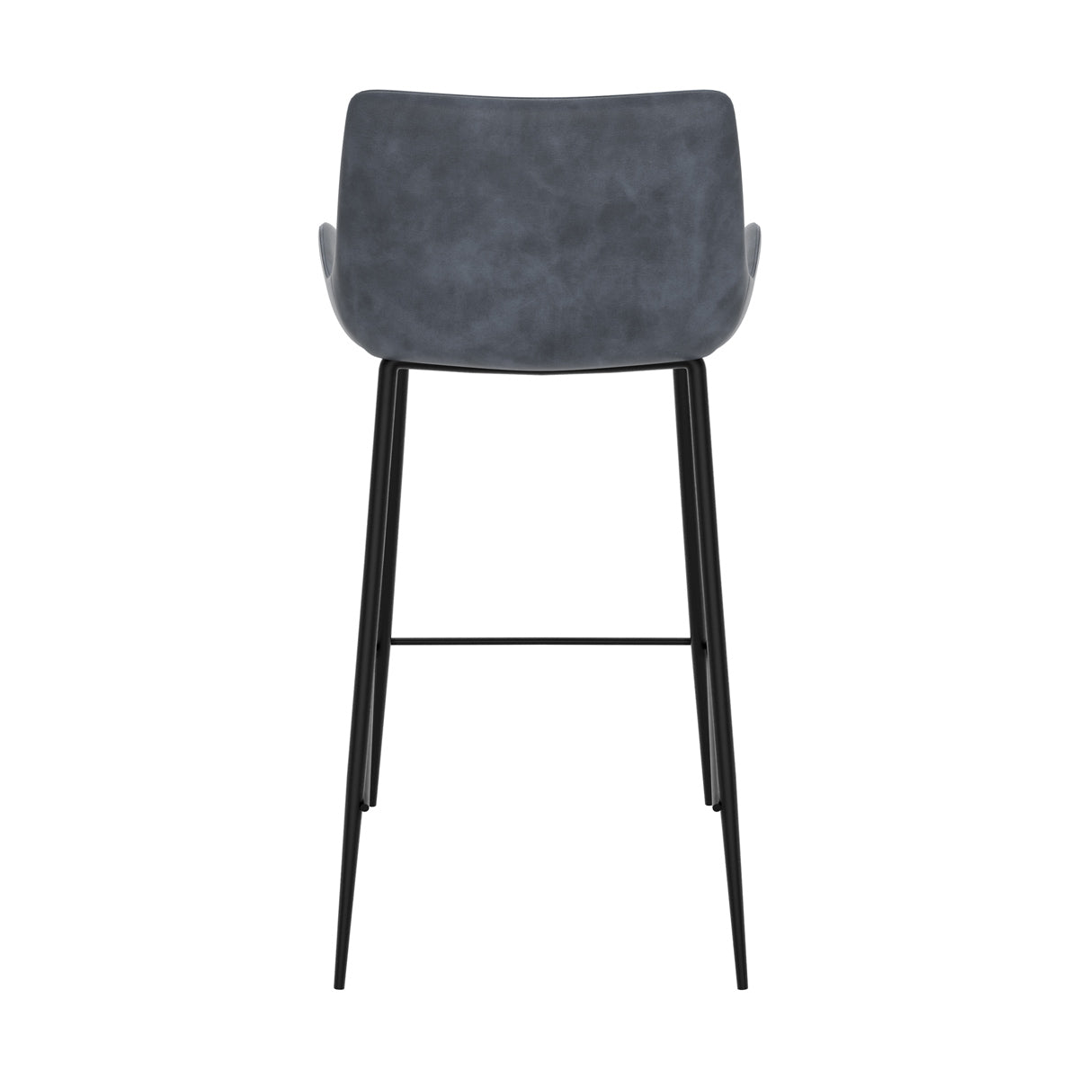 chaise de bar mi hauteur en cuir synthetique pirata