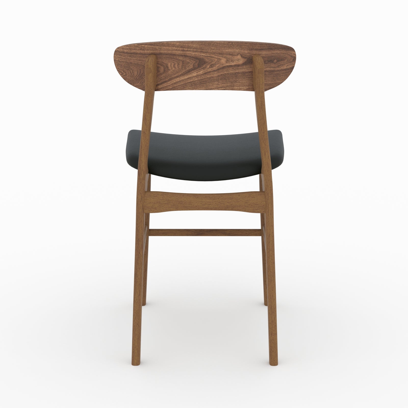 chaise de bar mi hauteur lana cuir synthetique noir 66 cm lot 2