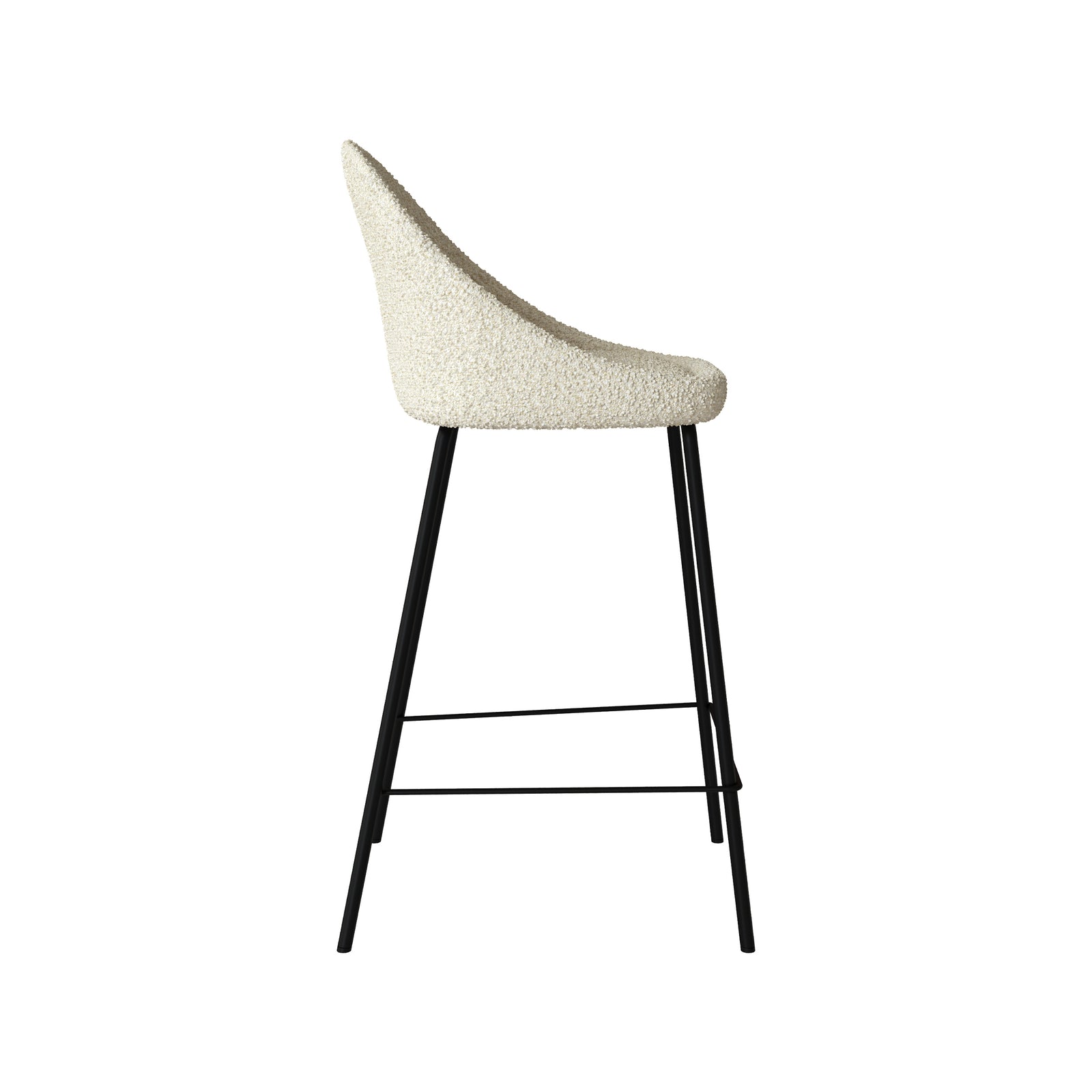 chaise de bar misty blanche effet laine bouclette_1