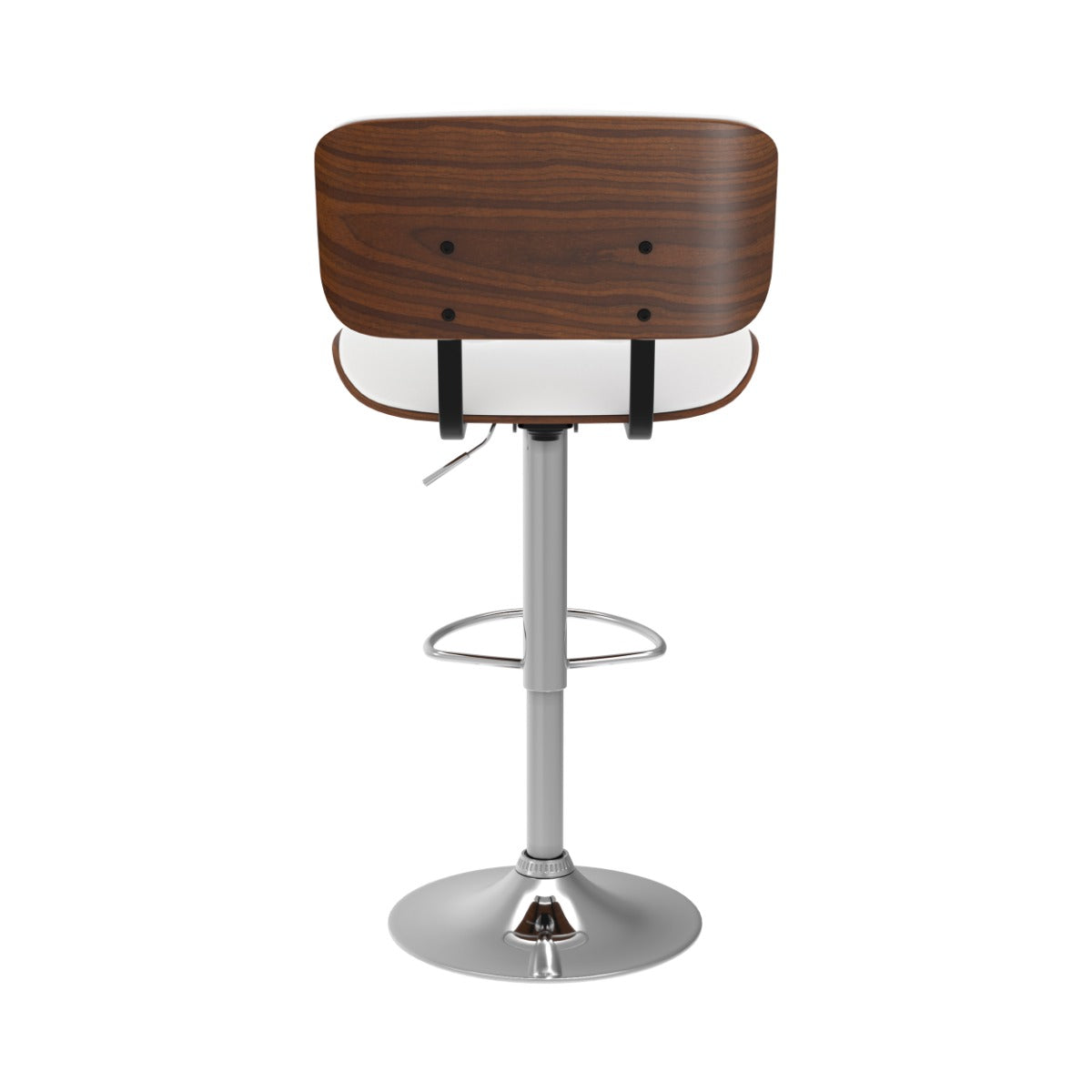 chaise de bar pivotante melchior blanche 69 91 cm