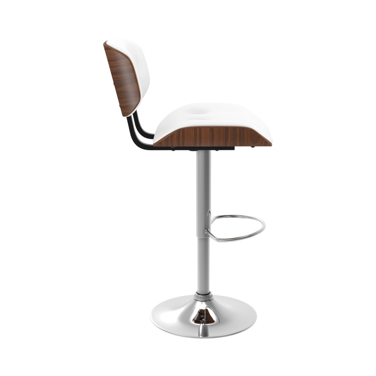 chaise de bar reglable melchior blanche 69 91 cm