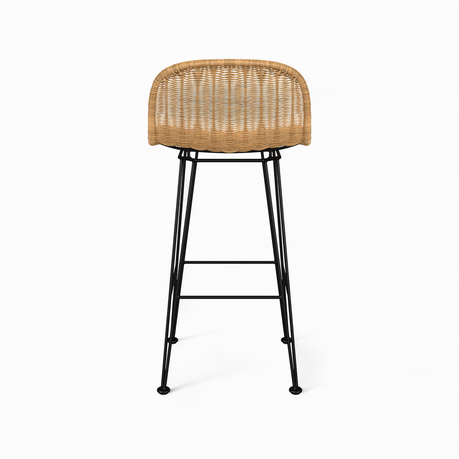 chaise de bar resine tressee naturelle