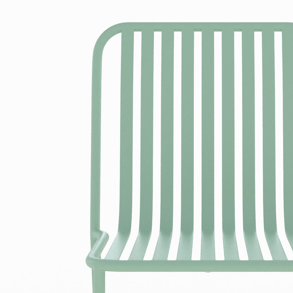 chaise de jardin yumi metal vert lot 2_1